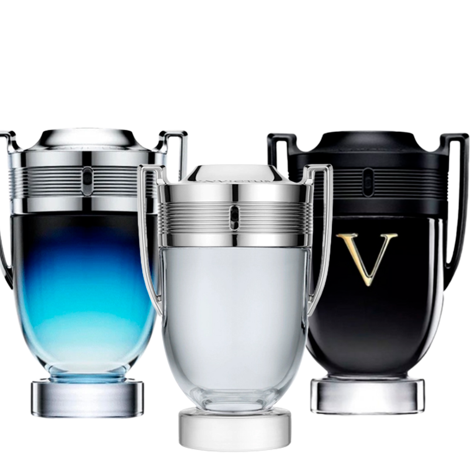 3 Parfums Invictus - Invictus Traditionell, Invictus Legend, Invictus Victory 100ml  - Pour hommes